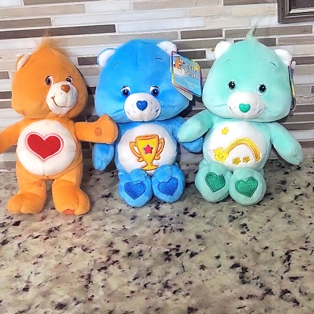 Set of 3 care bears